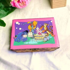 Winnie the Pooh Jewelry Music Box Tigger Piglet and Eeyore You are my Sunshine